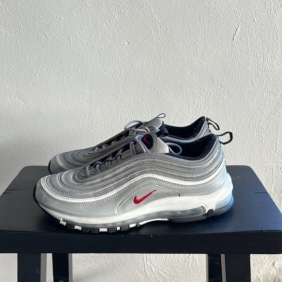 Nike Air Max 97 OG Silver Bullet Size 10.5 - Picture 4 of 10